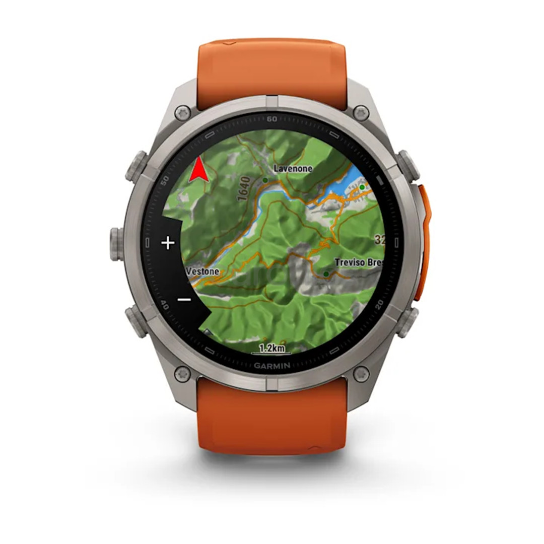 Garmin Fenix 9 Pro, 51 mm, inReach, titanium, orange - Sports watch