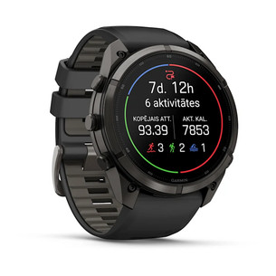 Garmin Fenix 9 Pro, 51 mm, inReach, carbon titanium, black - Sports watch