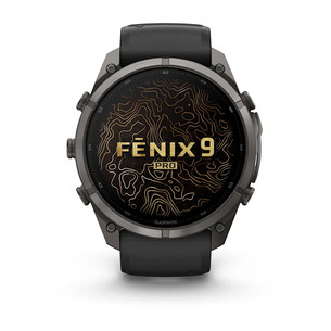 Garmin Fenix 9 Pro, 51 mm, inReach, carbon titanium, black - Sports watch