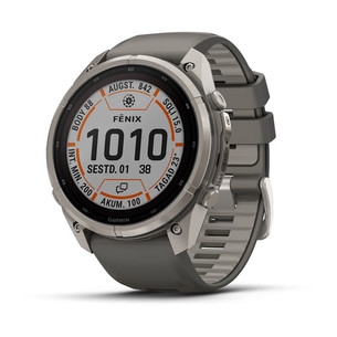 Garmin Fenix 9 Pro Solar, 51 mm, inReach, titanium, grey - Sports watch 010-04339-01