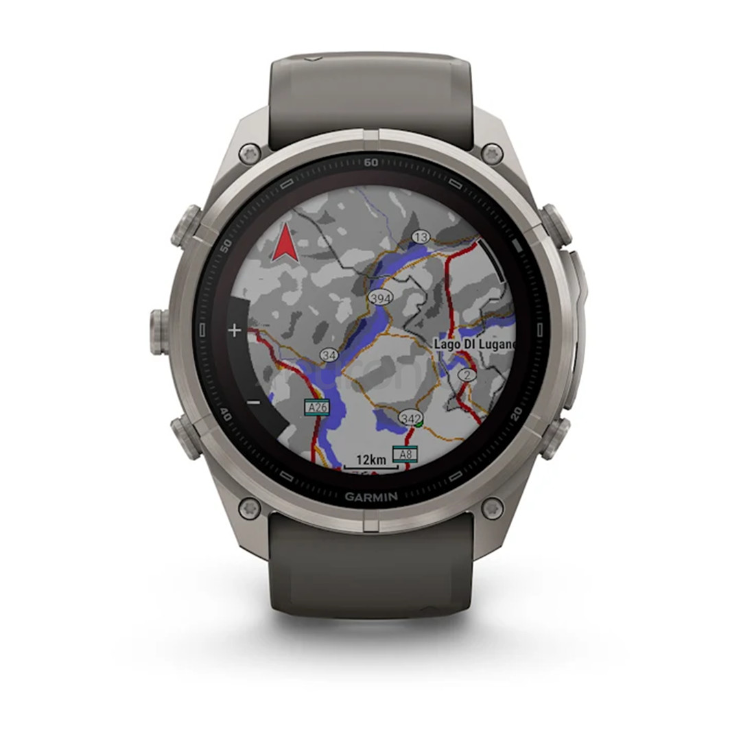 Garmin Fenix 9 Pro Solar, 51 mm, inReach, titanium, grey - Sports watch