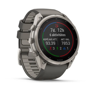 Garmin Fenix 9 Pro Solar, 51 mm, inReach, titanium, grey - Sports watch