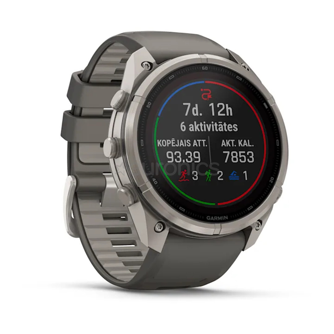Garmin Fenix 9 Pro Solar, 51 mm, inReach, titanium, grey - Sports watch