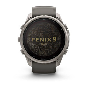 Garmin Fenix 9 Pro Solar, 51 mm, inReach, titanium, grey - Sports watch