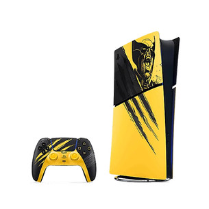 Sony PlayStation 5 Slim Digital Marvel’s Wolverine Battle Yellow Limited Edition Bundle, 825 GB, dzeltena/melna - Spēļu konsole 711719072331