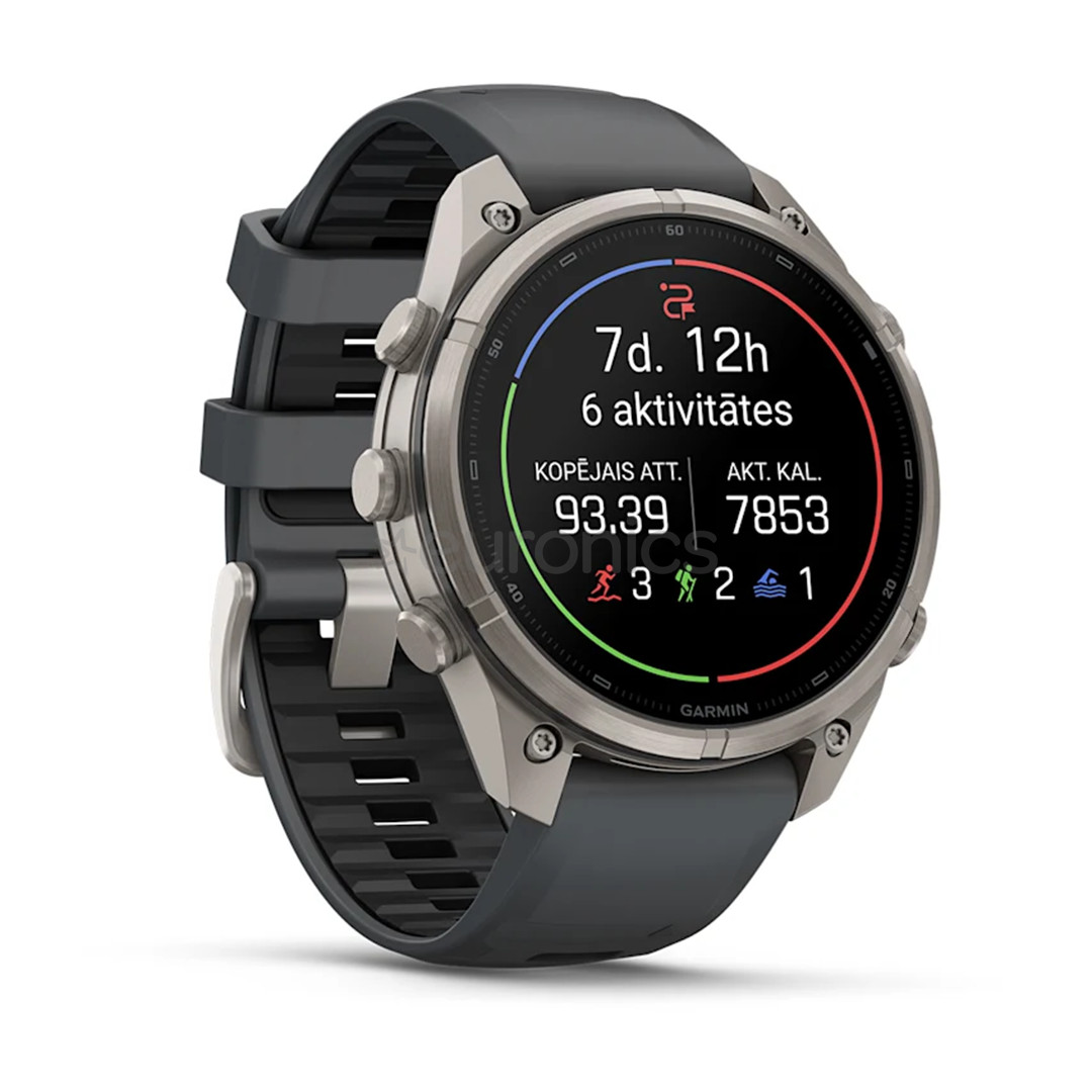 Garmin Fenix 9 Pro, 47 mm, inReach, titanium, black - Sports watch
