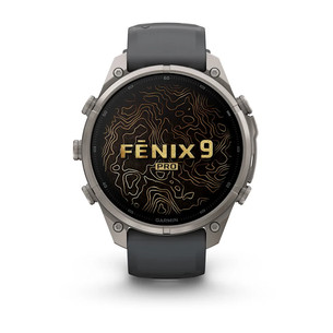 Garmin Fenix 9 Pro, 47 mm, inReach, titanium, black - Sports watch