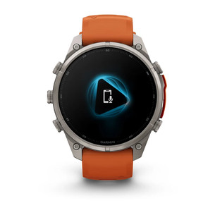 Garmin Fenix 9 Pro, 47 mm, inReach, titāna, pelēka/oranža - Viedpulkstenis