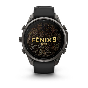 Garmin Fenix 9 Pro, 47 mm, inReach, carbon titanium, black - Sports watch
