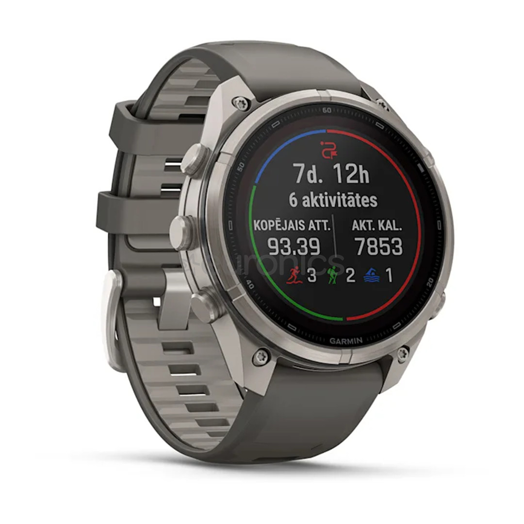 Garmin Fenix 9 Pro Solar, 47 mm, inReach, titanium, grey - Sports watch