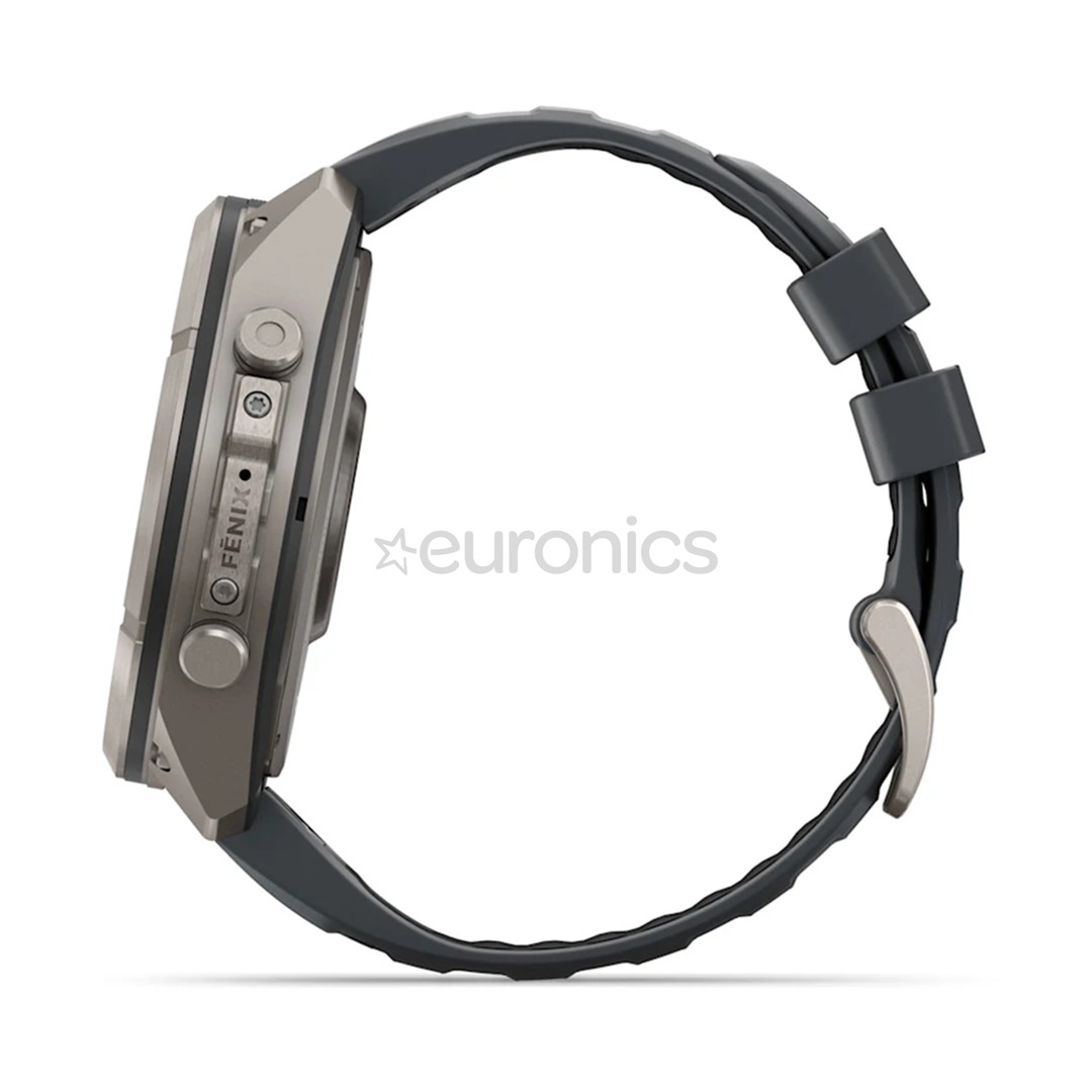 Garmin Fenix 9 Pro, 51 mm, titanium, graphite / black - Sports watch