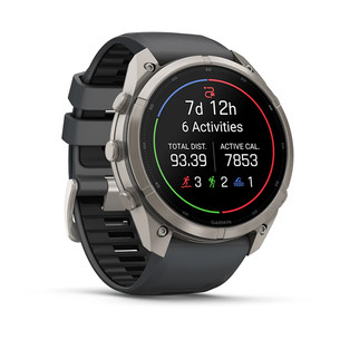 Garmin Fenix 9 Pro, 51 mm, titanium, graphite / black - Sports watch