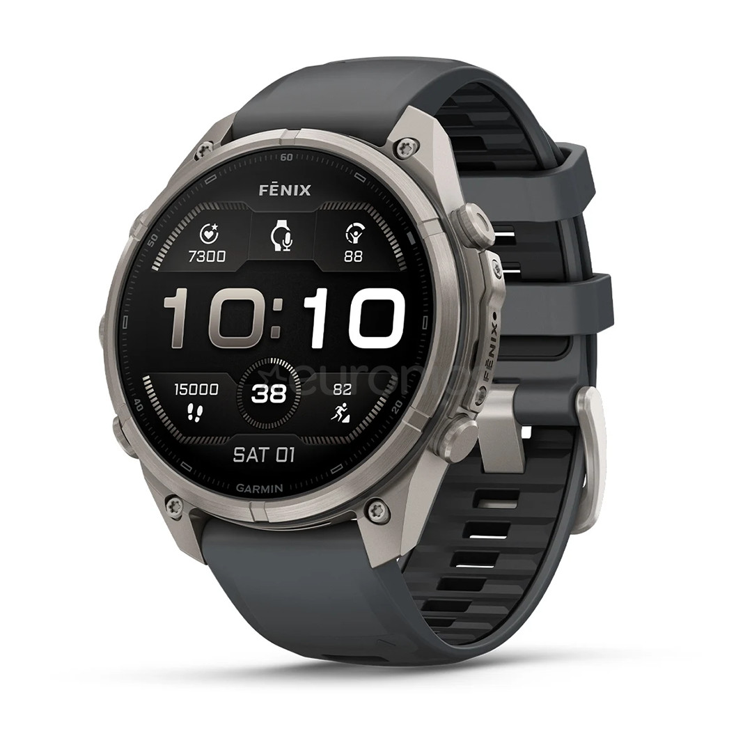 Garmin Fenix 9 Pro, 47 mm, titanium, graphite / black - Sports watch