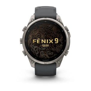 Garmin Fenix 9 Pro, 47 mm, titanium, graphite / black - Sports watch