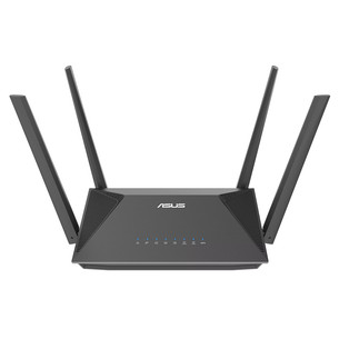 ASUS RT-AX52 (AX1800), Wi-Fi 6, melna - Bezvadu rūteris