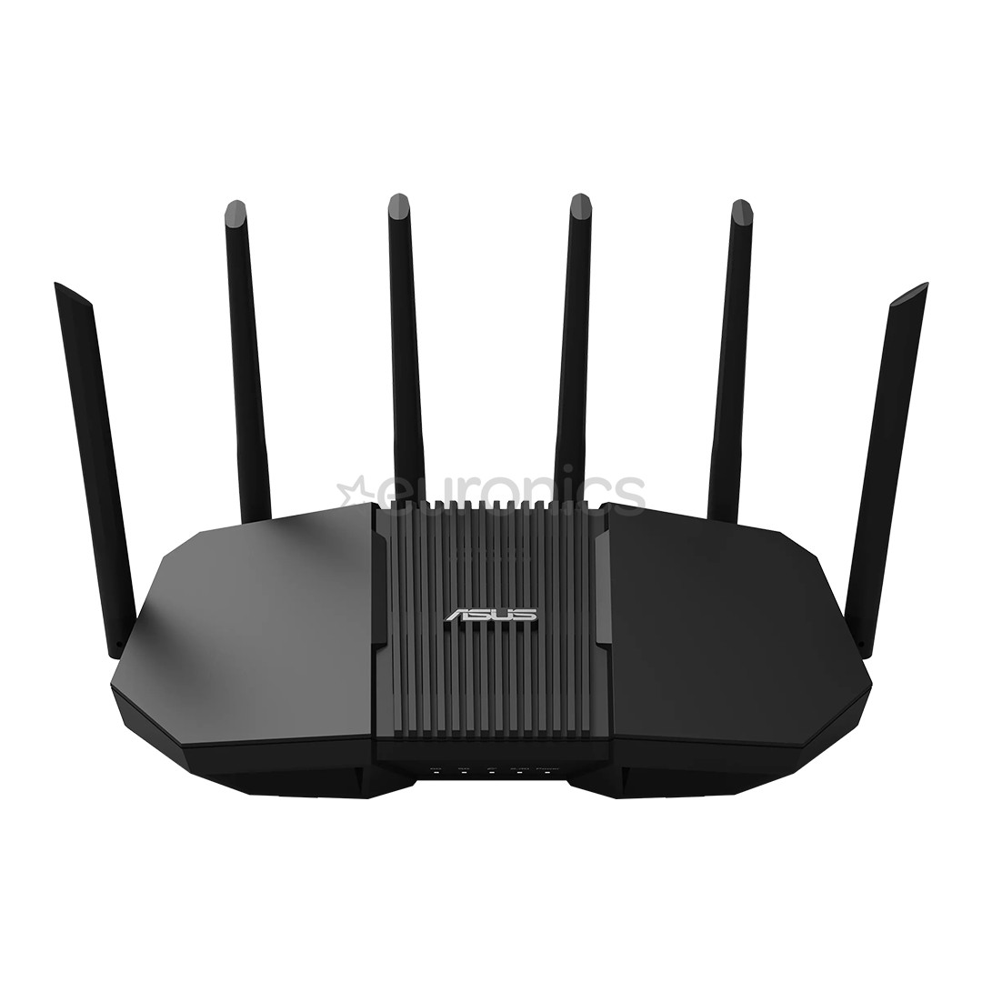 ASUS RT-BE90U (BE9400), Wi-Fi 7, melna - Bezvadu rūteris