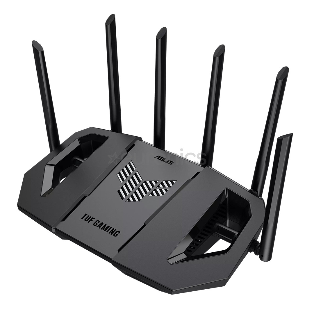 ASUS TUF Gaming BE9400, Wi-Fi 7, melna - Bezvadu rūteris
