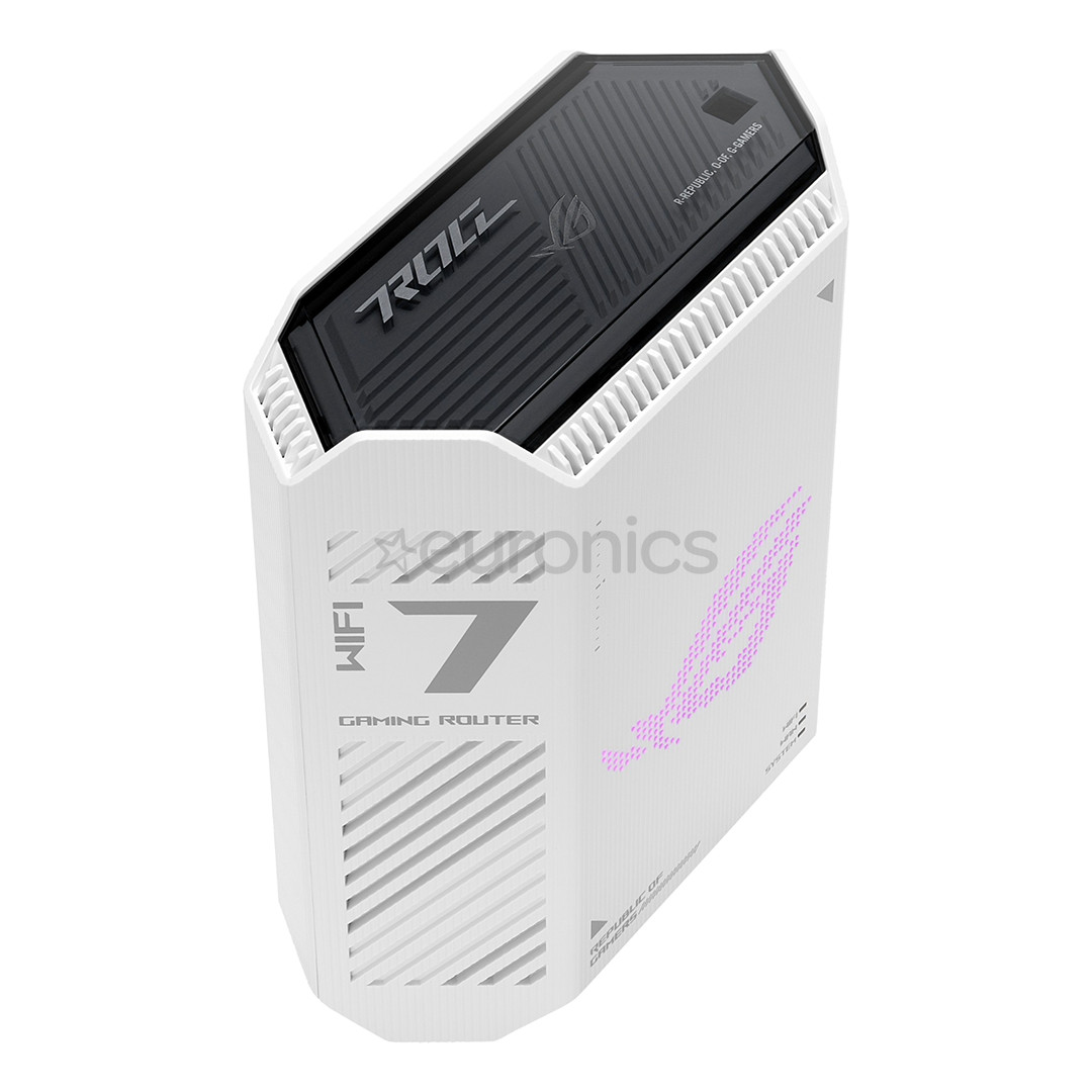 ASUS ROG Strix GS-BE7200, Wi-Fi 7, balta - Bezvadu rūteris