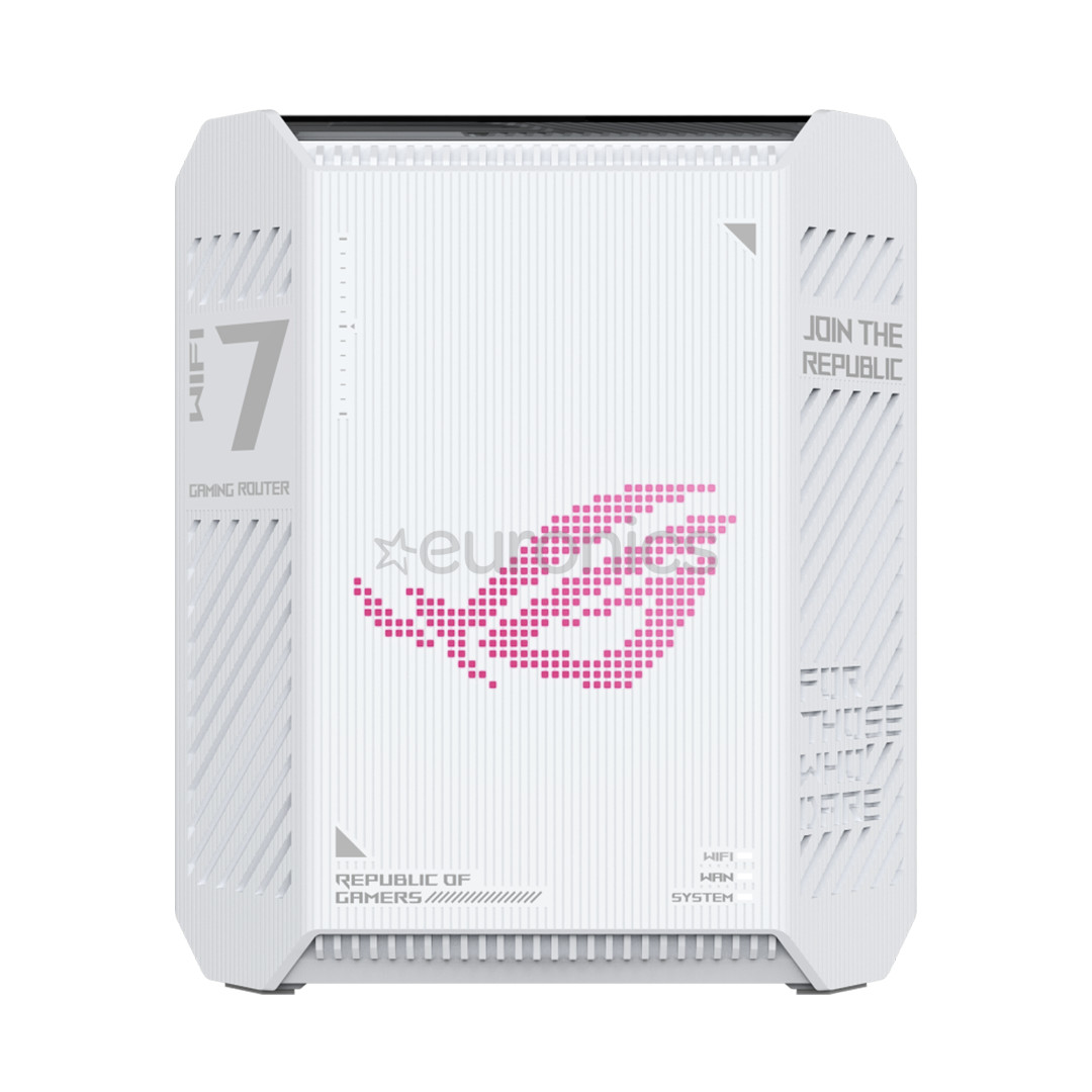 ASUS ROG Strix GS-BE7200, Wi-Fi 7, balta - Bezvadu rūteris