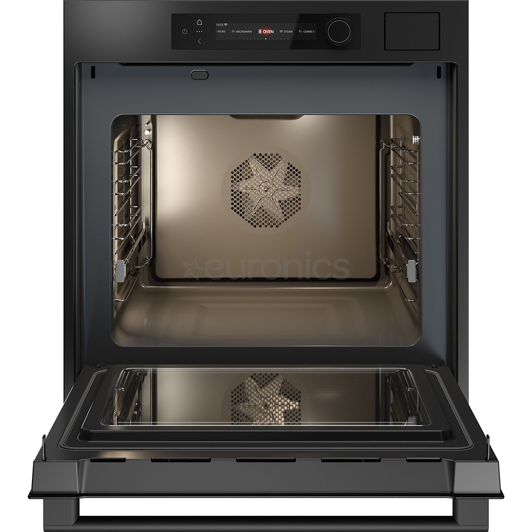 Asko, 68 L, black/grey - Built-in steam oven