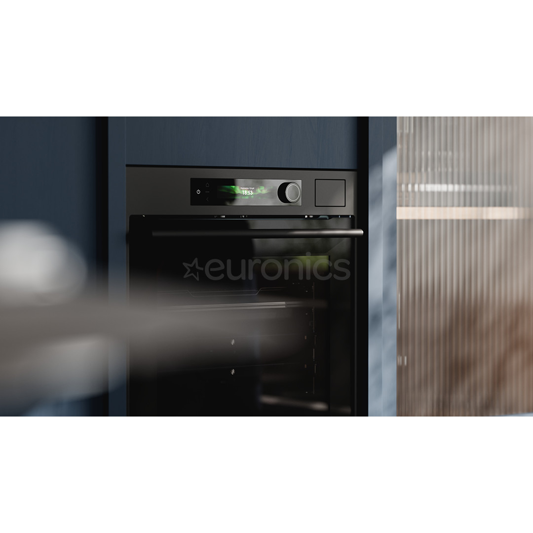Asko, 68 L, black/grey - Built-in steam oven