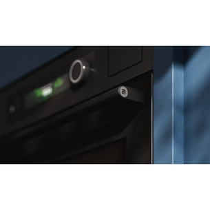 Asko, 68 L, black/grey - Built-in steam oven