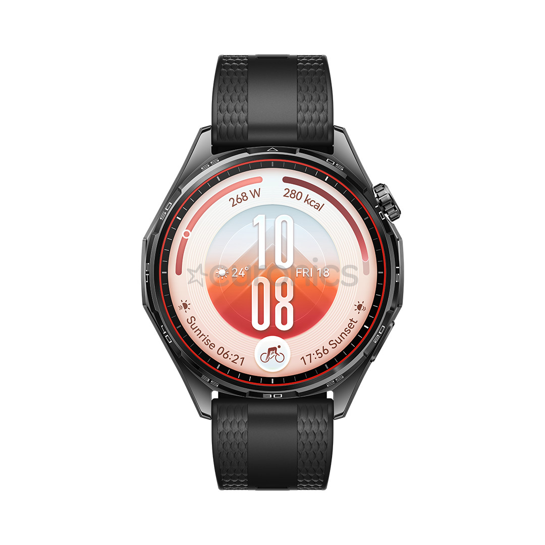 Huawei Watch GT7, 46 mm, nerūsējošā tērauda / melna - Viedpulkstenis