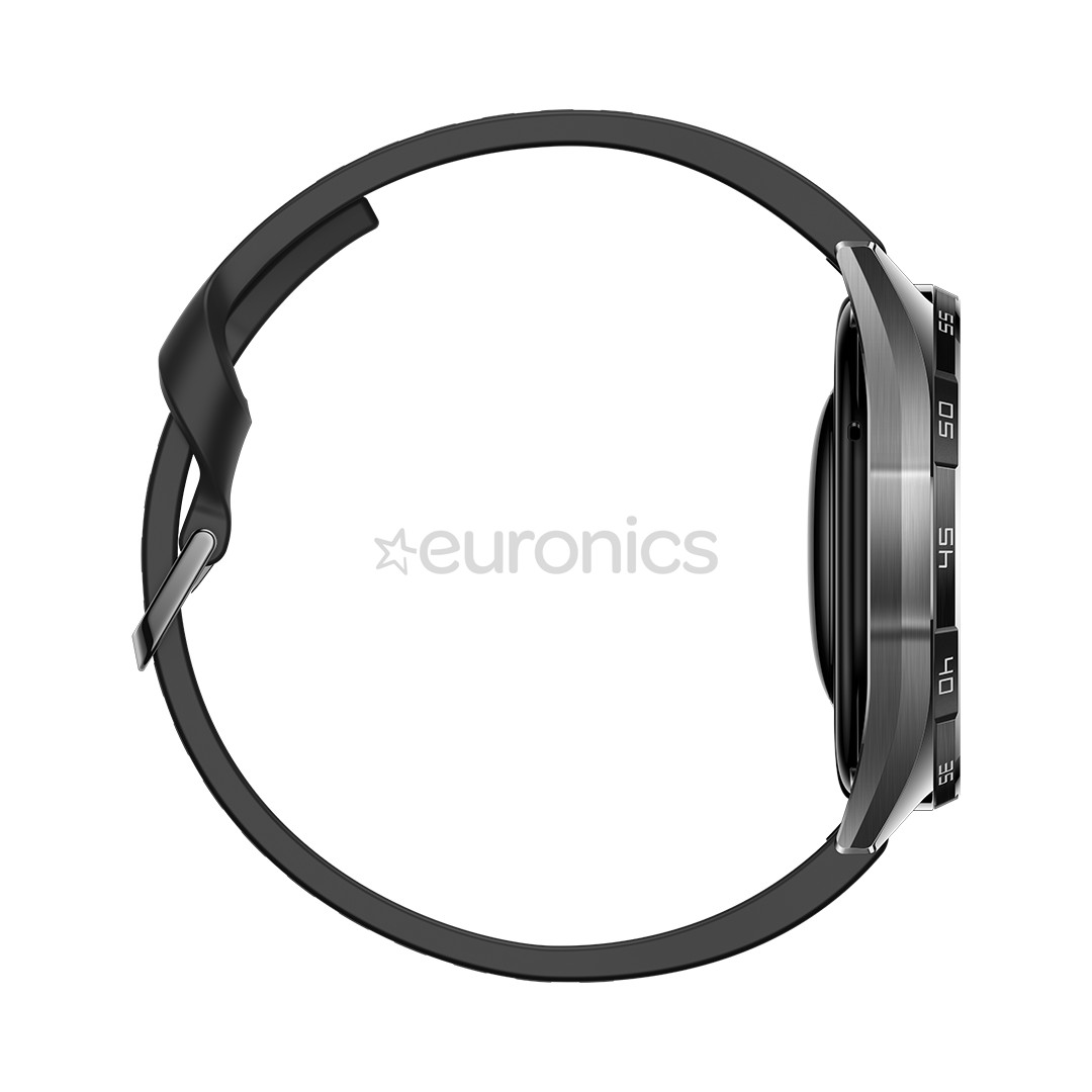 Huawei Watch GT7, 46 mm, nerūsējošā tērauda / melna - Viedpulkstenis