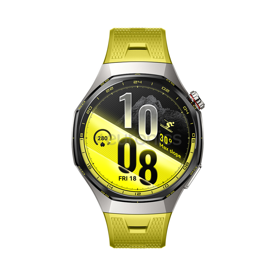 Huawei Watch GT7 Pro, 46 mm, titāna / dzeltena - Smart watch