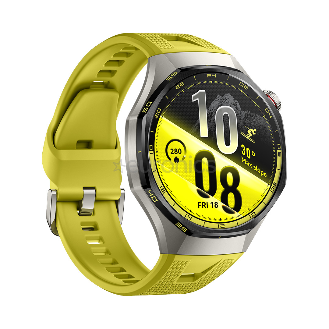 Huawei Watch GT7 Pro, 46 mm, titāna / dzeltena - Smart watch