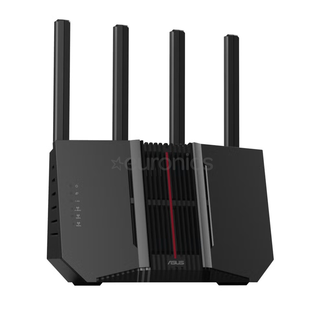 ASUS RT-BE92U, Wi-Fi 7, melna - Bezvadu rūteris