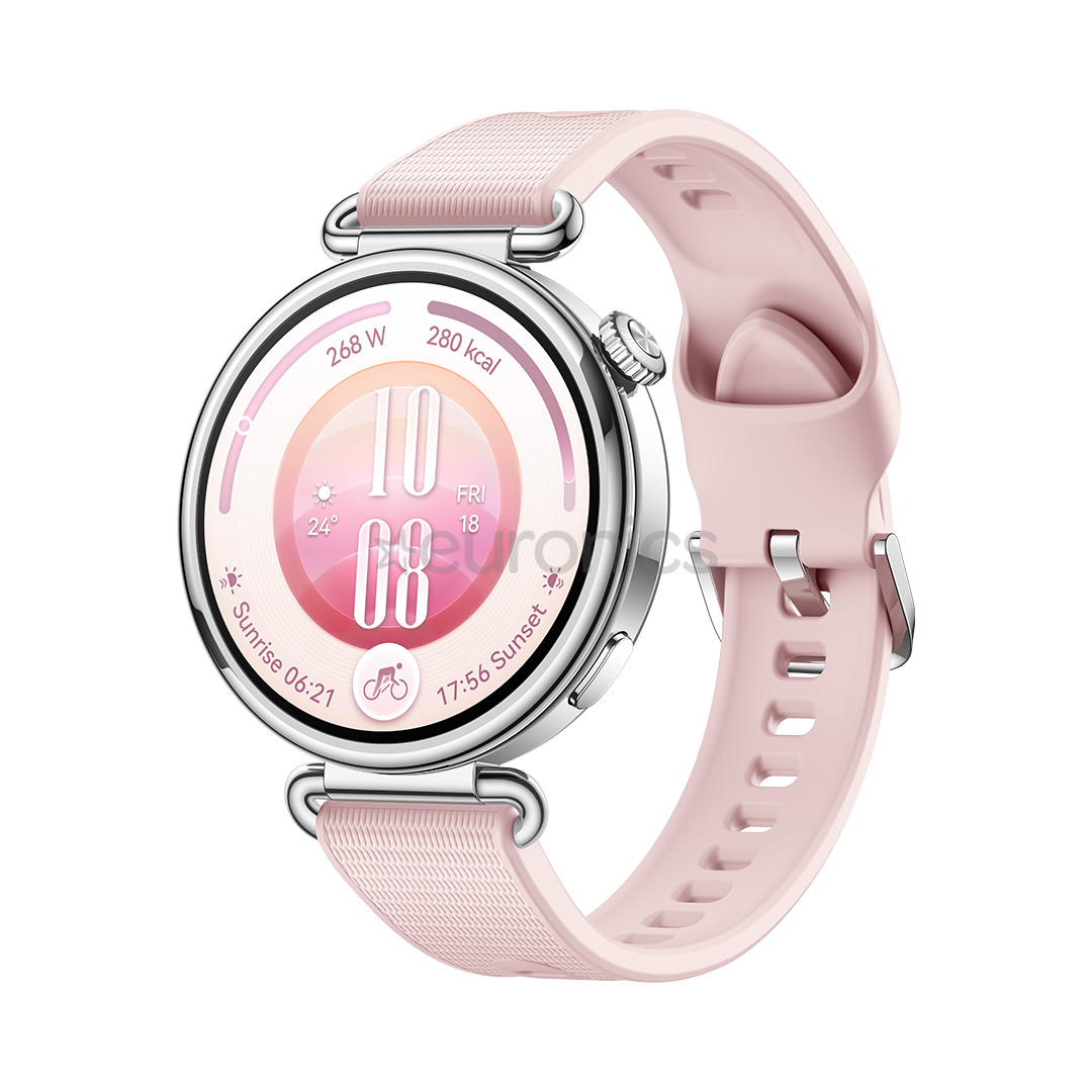 Huawei Watch GT7, 41 mm, nerūsējošā tērauda / rozā - Smart watch