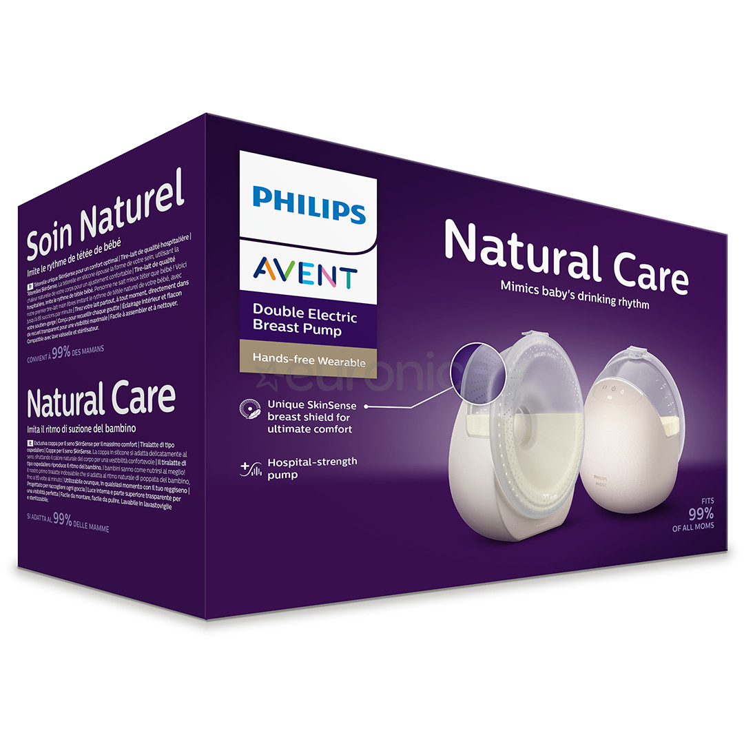 Philips Avent - Dubultais elektriskais krūts piena pumpis