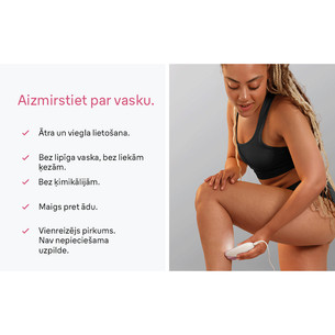 Braun Silk epil 3, balta/rozā - Epilators