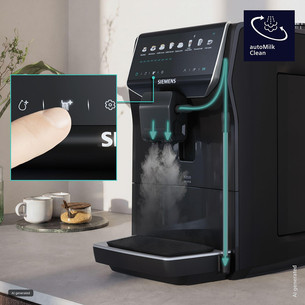 Siemens EQ500 iAroma, melna - Kafijas automāts