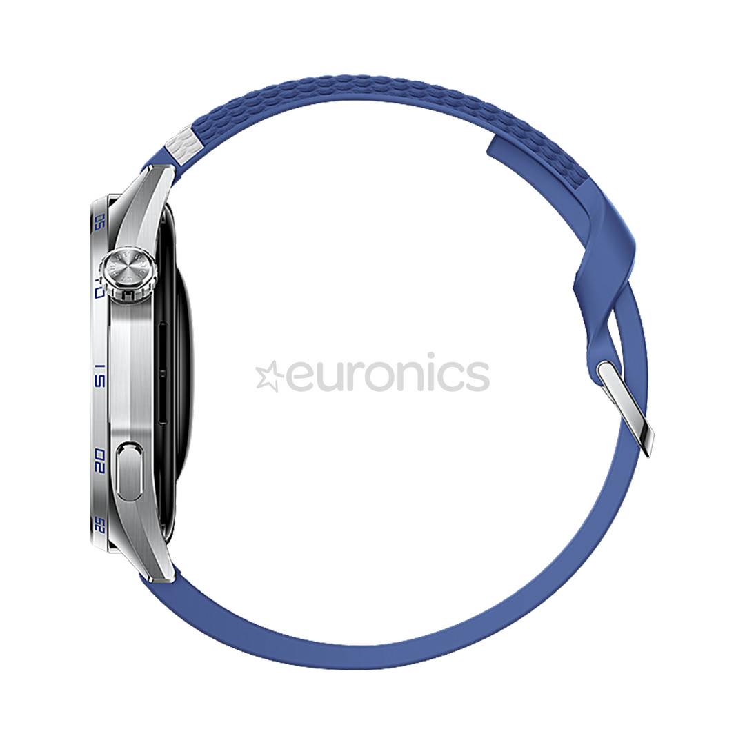 Huawei Watch GT7, 46 mm, nerūsējošā tērauda / zila - Viedpulkstenis