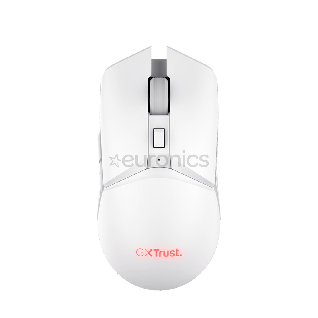 Trust GXT 882 3-in-1 Miami, TKL, US, XXL datorpeles paliktnis, balta - Bezvadu klaviatūra, datorpele un paliktnis