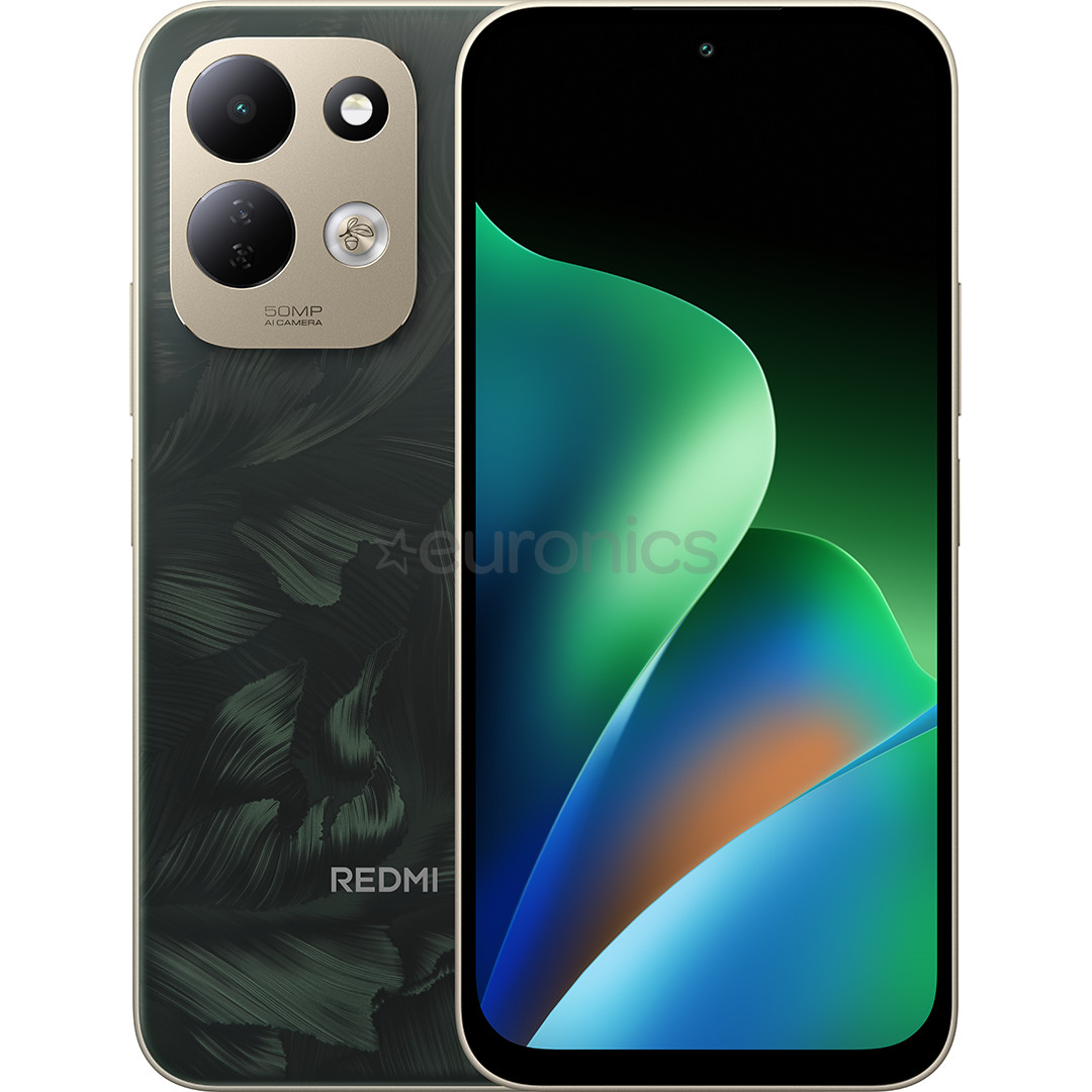 Xiaomi Redmi 17, 4G, 4 GB, 128 GB, oak green - Smartphone