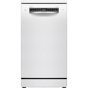 Bosch, Series 4, 10 komplekti, balta - Brīvi stāvoša trauku mazgājamā mašīna SPS4HMW13E