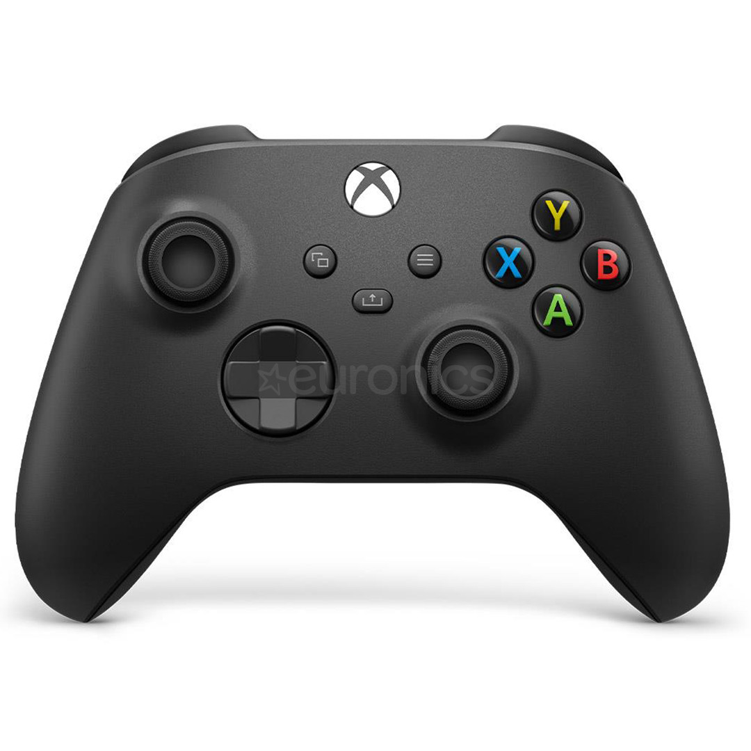 Microsoft Xbox Wireless Controller + USB-C Cable, Xbox One / Series X/S, melna - Bezvadu kontrolieris