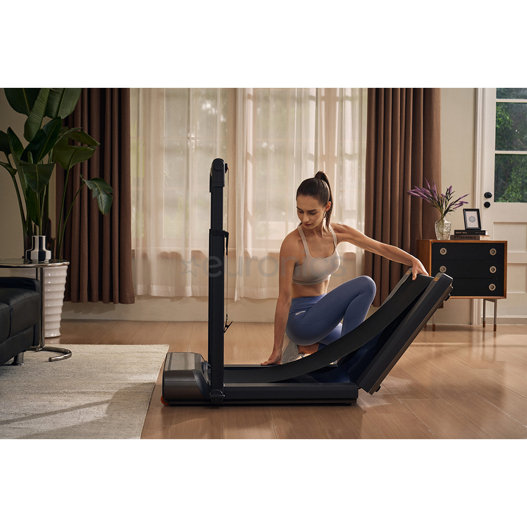 Kingsmith WalkingPad R3 Hybrid, melna - Salokāmais skrejceļš