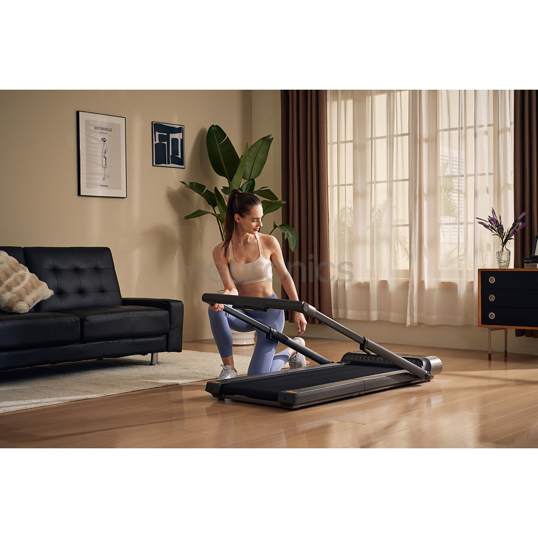 Kingsmith WalkingPad R3 Hybrid, melna - Salokāmais skrejceļš