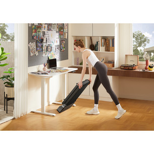 Kingsmith WalkingPad Z1, melna - Salokāmais staigāšanas skrejceļš