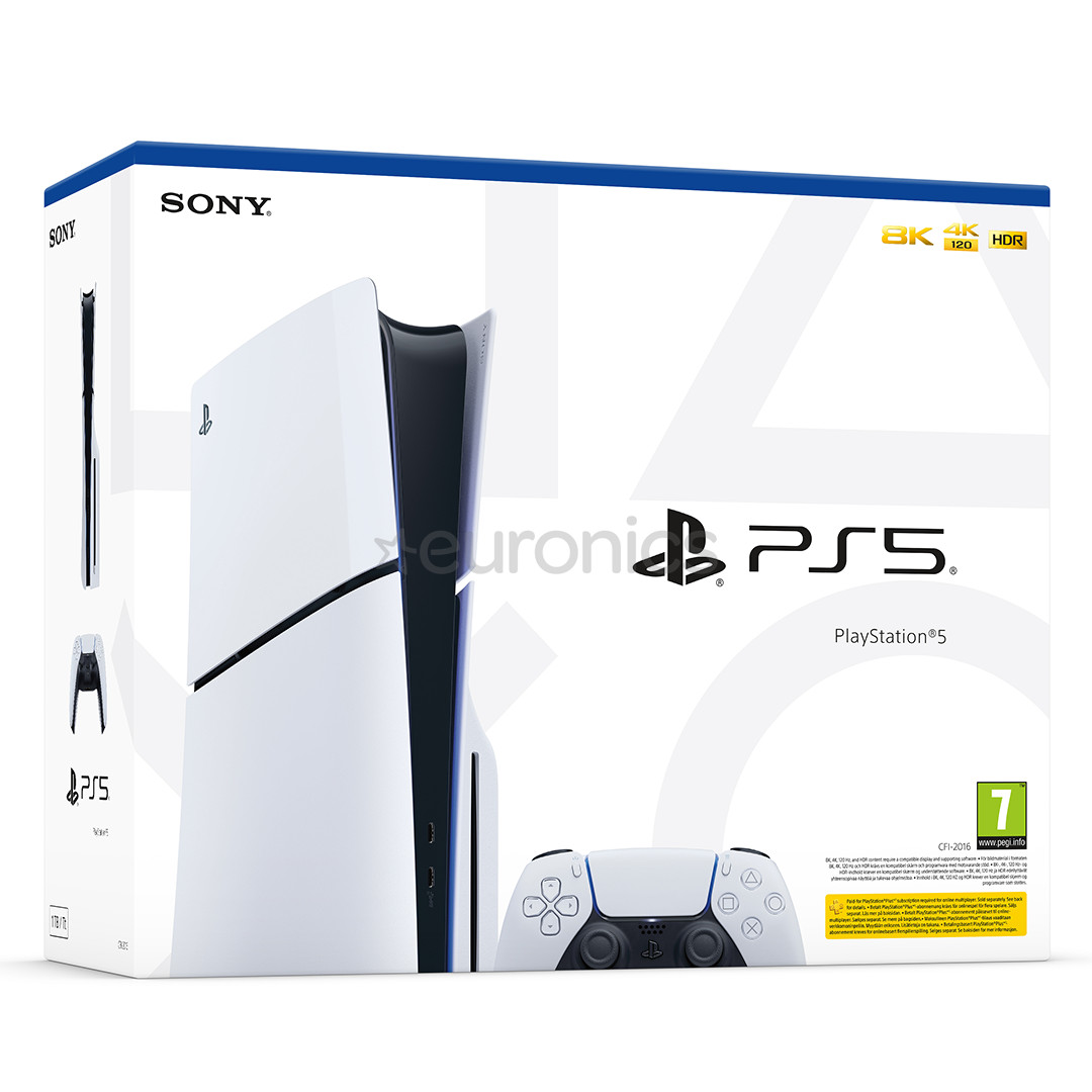 Sony PlayStation 5 Slim + NBA 2K27 - Spēļu konsoles komplekts