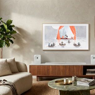 Samsung The Frame Pro, 65'', 4K UHD, Neo QLED Mini LED, черный - Телевизор