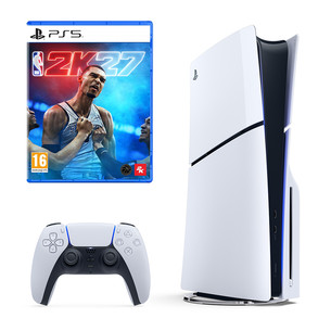 Sony PlayStation 5 Slim + NBA 2K27 - Spēļu konsoles komplekts PS5NBABUNDLE