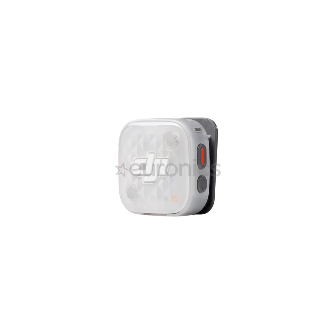 DJI Mic Mini 2S Transmitter, balta - Bezvadu mikrofons