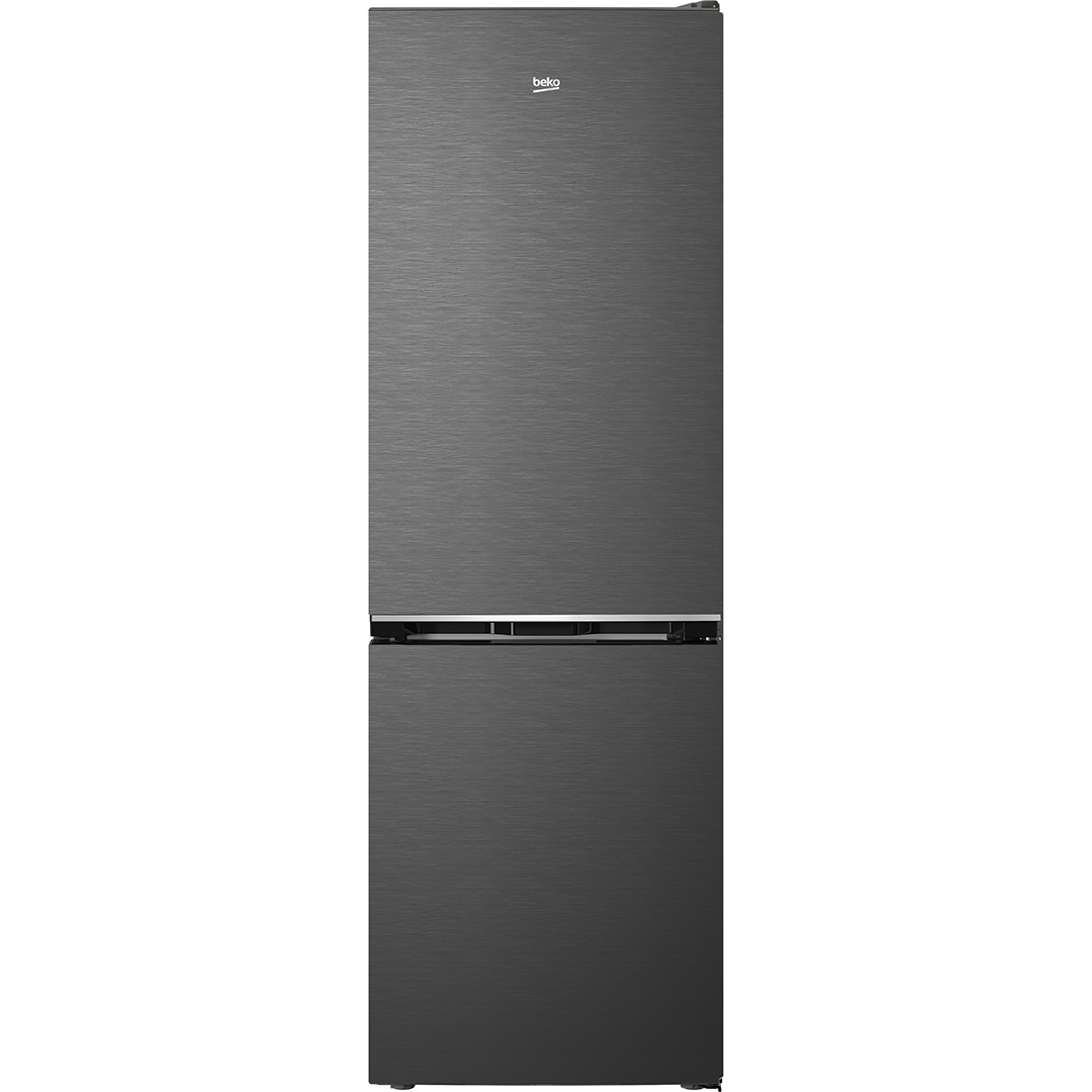 Beko, NoFrost, 370 л, высота 187 см, темная нерж. сталь - Холодильник