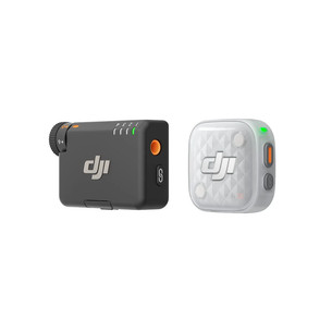 DJI Mic Mini 2S (1 TX + 1 RX), white - Wireless microphone CP.RN.00000556