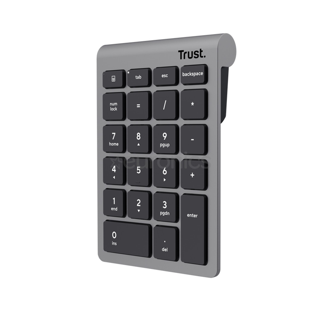 Trust Xalas, gray - Wireless numpad
